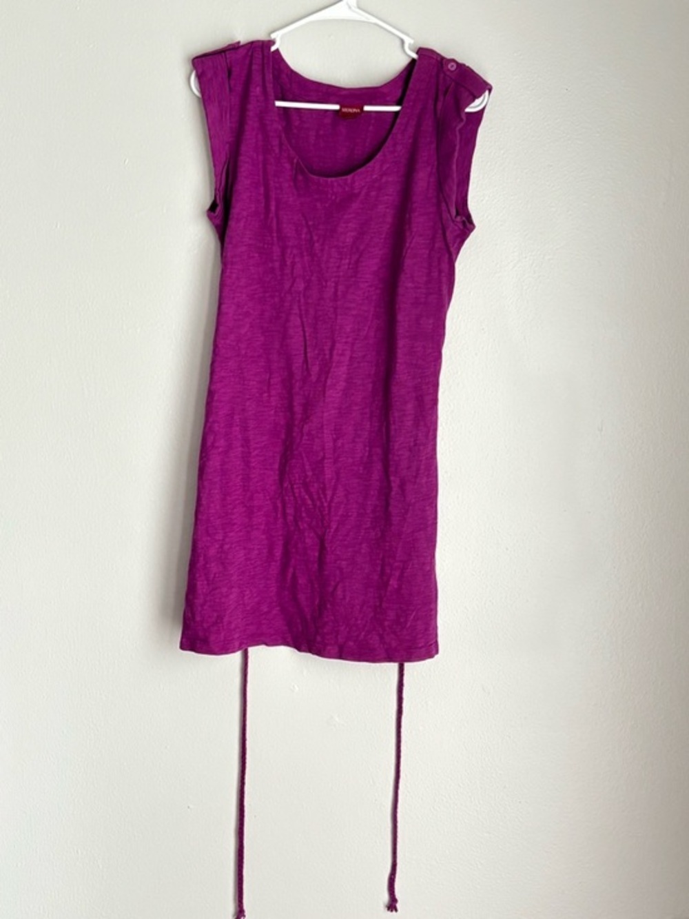 Merona Fuchsia Scoop Neck Sleeveless Tunic